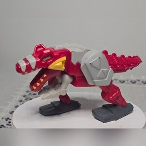 Mighty Morphin Power Rangers Zord Dino Thunder Red TRex Figure McDonalds Toy
